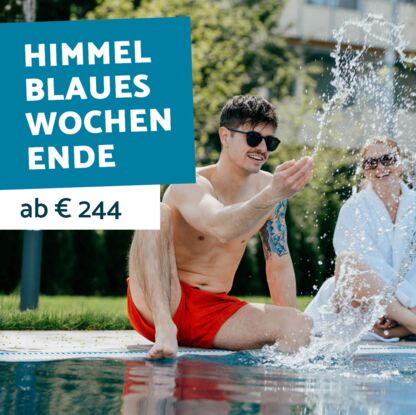 HIMMELBLAUES WOCHENENDE - 2 Nächte im AQUA BLU HOTEL - Zur Pauschale